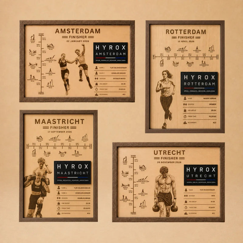 HYROX Finisher Displays