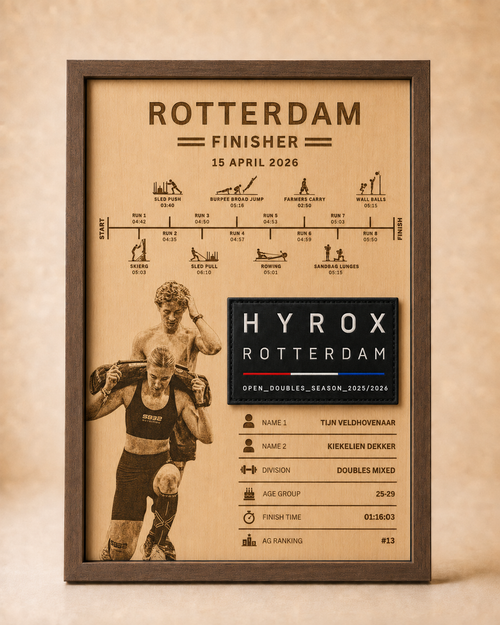 HYROX Finisher Displays - Doubles